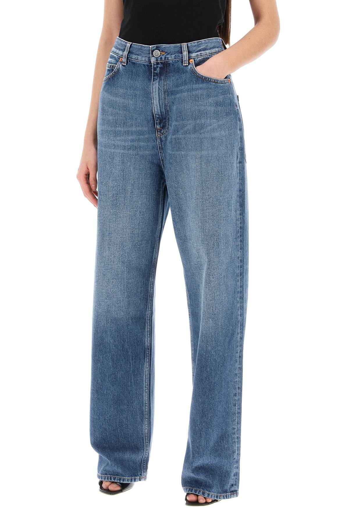 Valentino GARAVANI Valentino garavani wide leg jeans