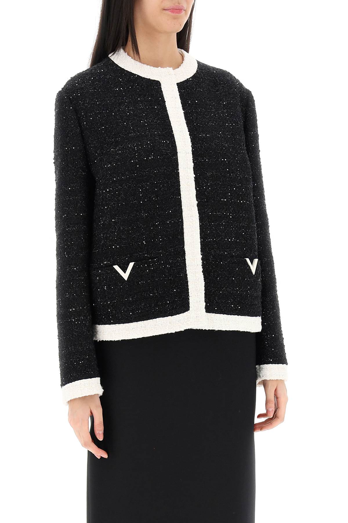 Valentino GARAVANI Valentino garavani glaze tweed jacket