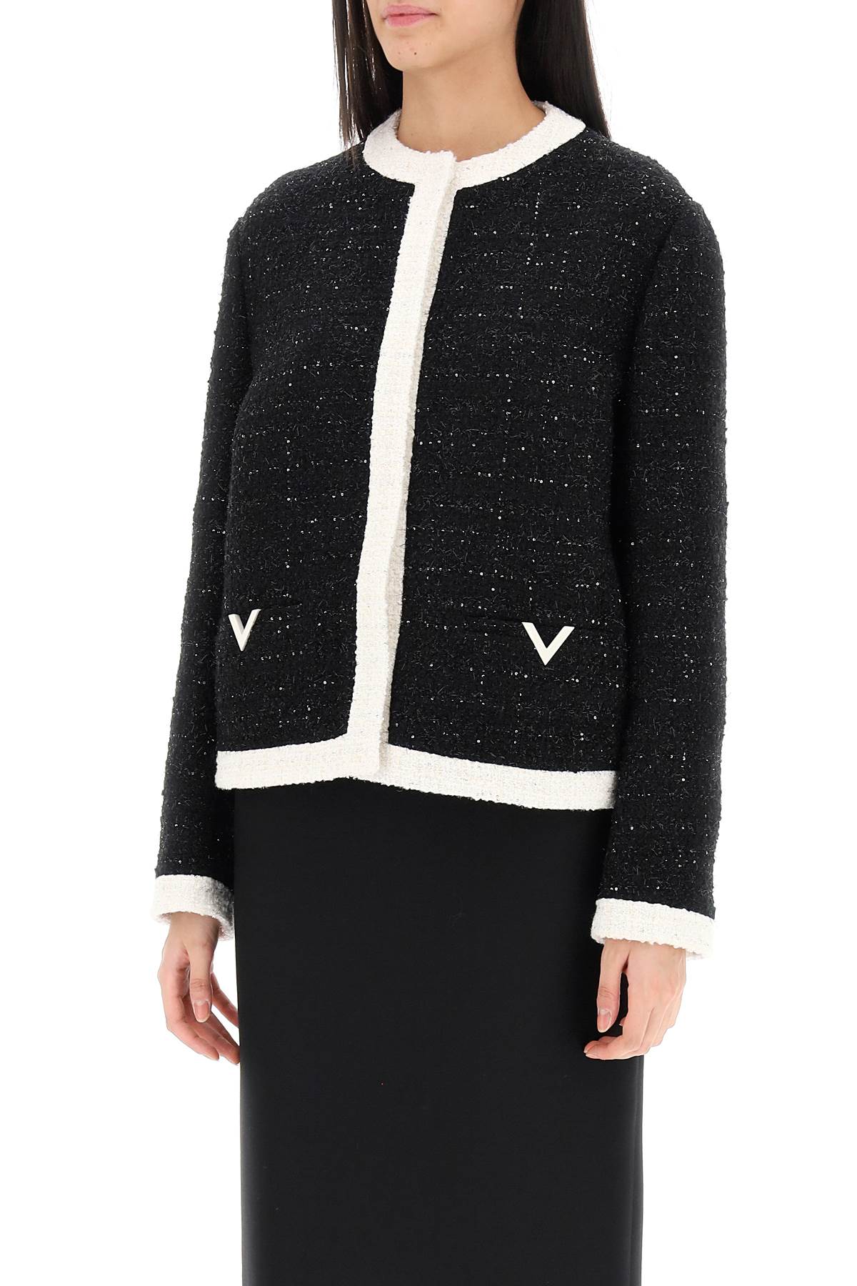 Valentino GARAVANI Valentino garavani glaze tweed jacket