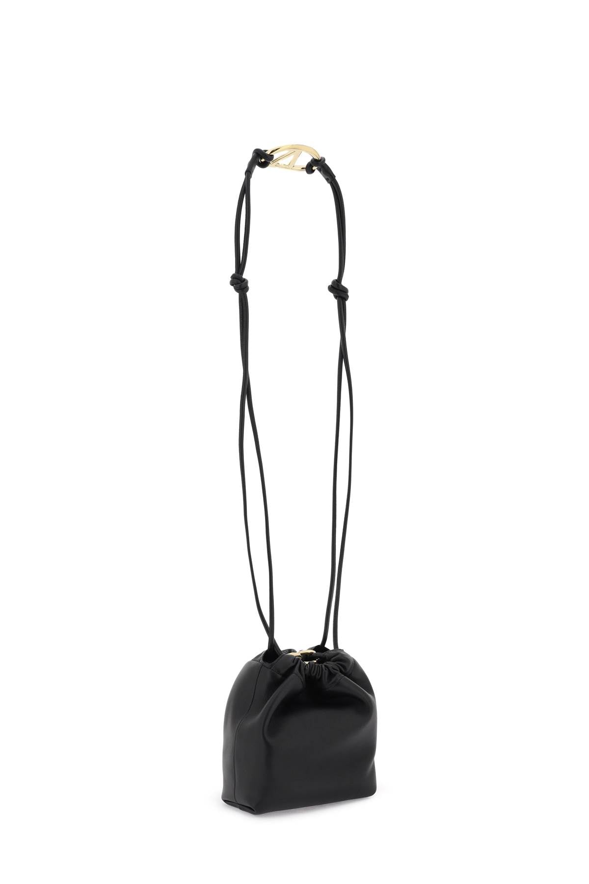 Valentino GARAVANI Valentino garavani mini vlogo bucket bag with pouf