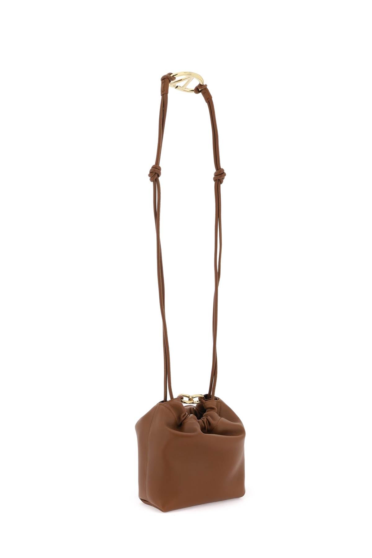 Valentino GARAVANI Valentino garavani mini vlogo bucket bag with pouf