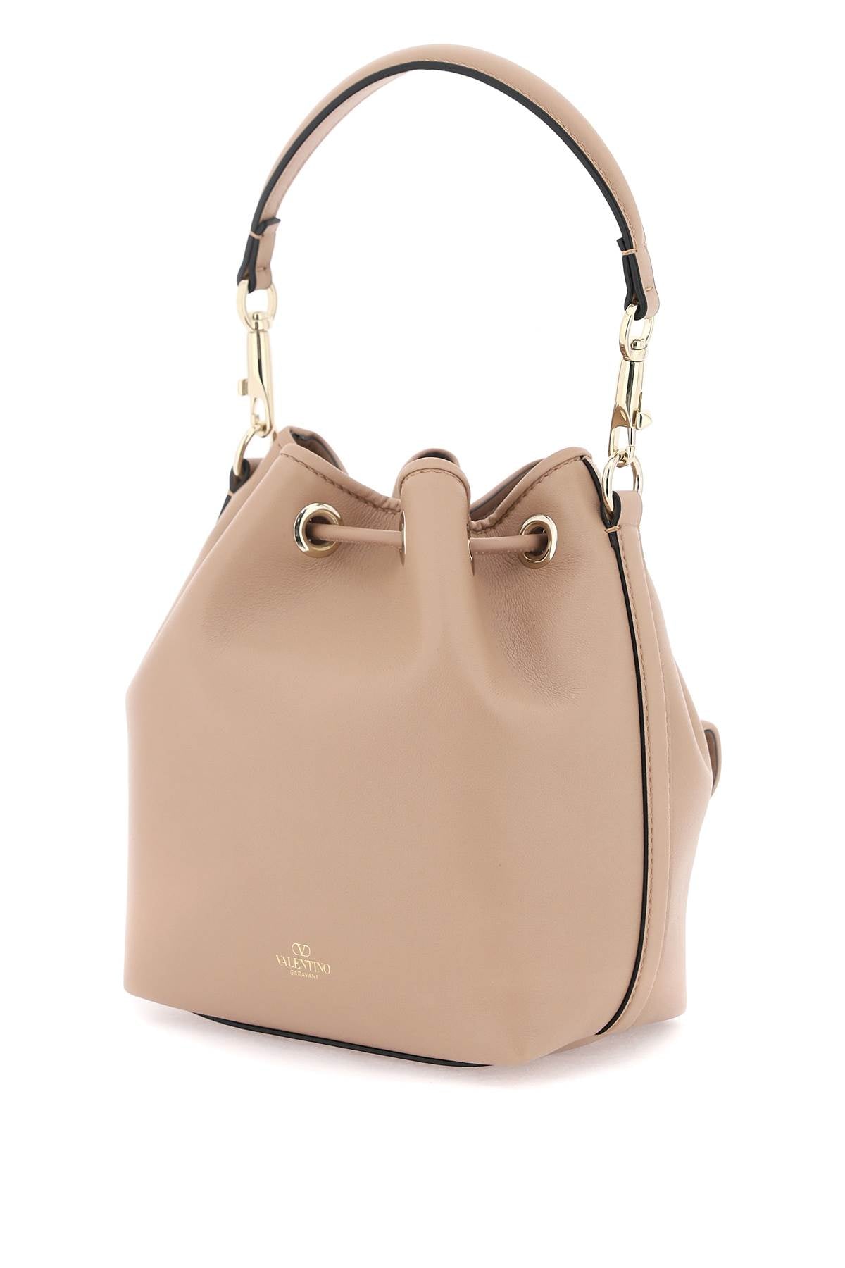 Valentino GARAVANI Valentino garavani leather locò bucket bag