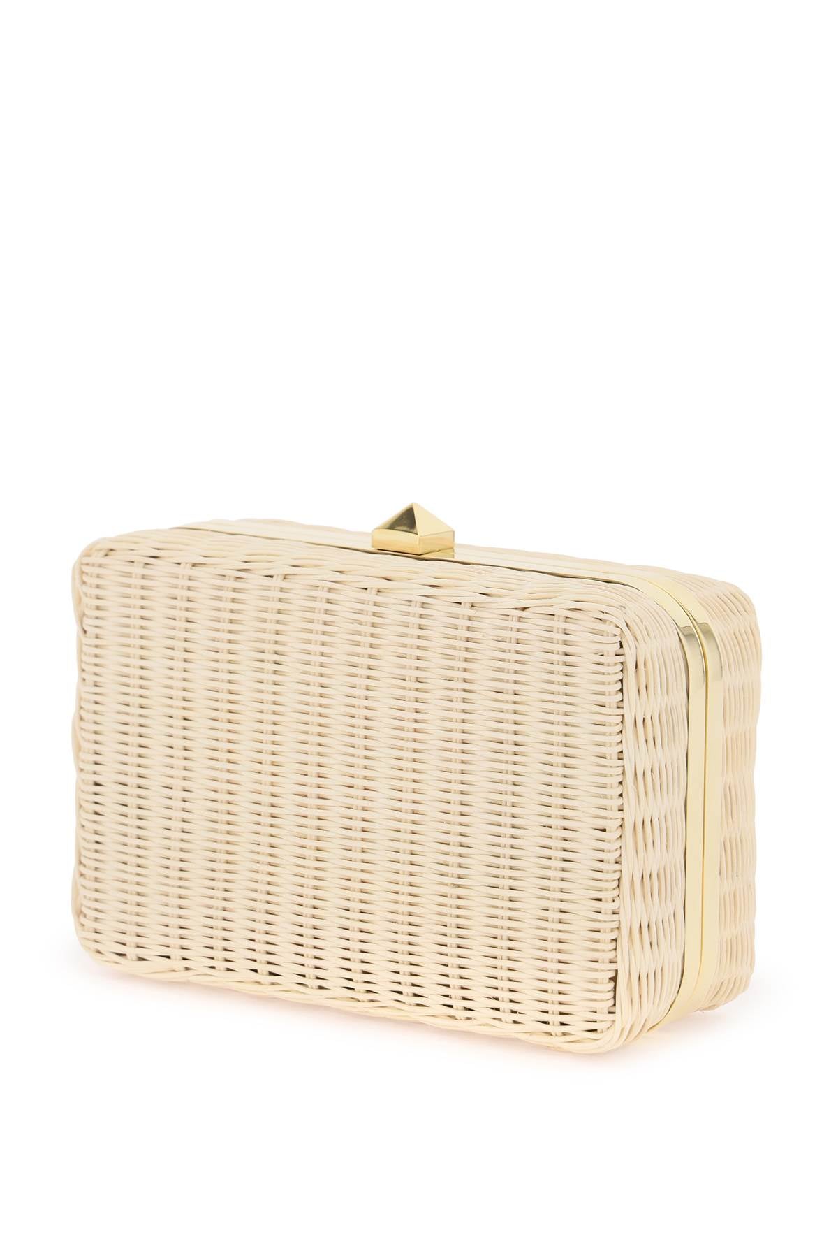 Valentino GARAVANI Valentino garavani "hard straw clutch bag"