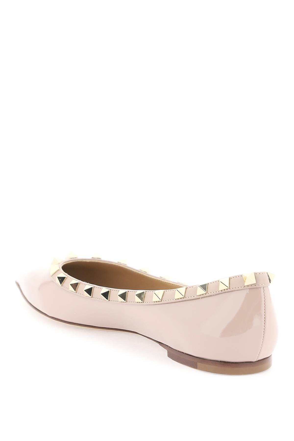 Valentino GARAVANI Valentino garavani patent leather rockstud ballet flats