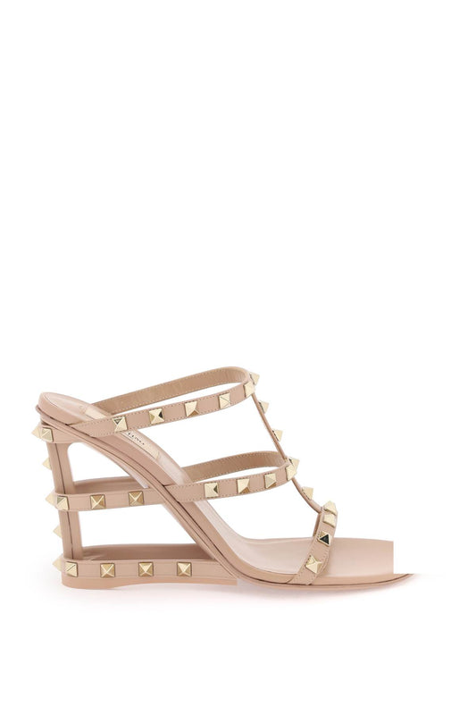 Valentino GARAVANI Valentino garavani cut-out wedge mules with