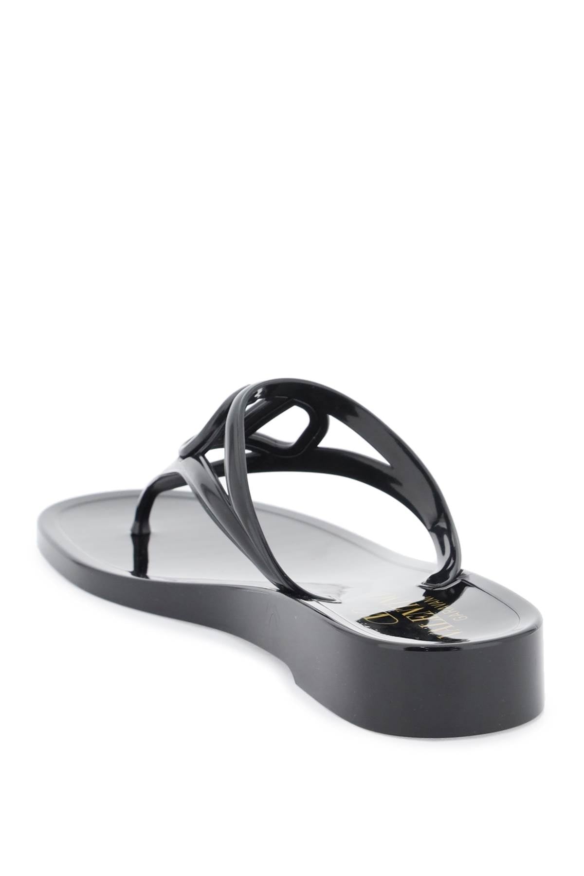 Valentino GARAVANI Valentino garavani vlogo signature thong sandals