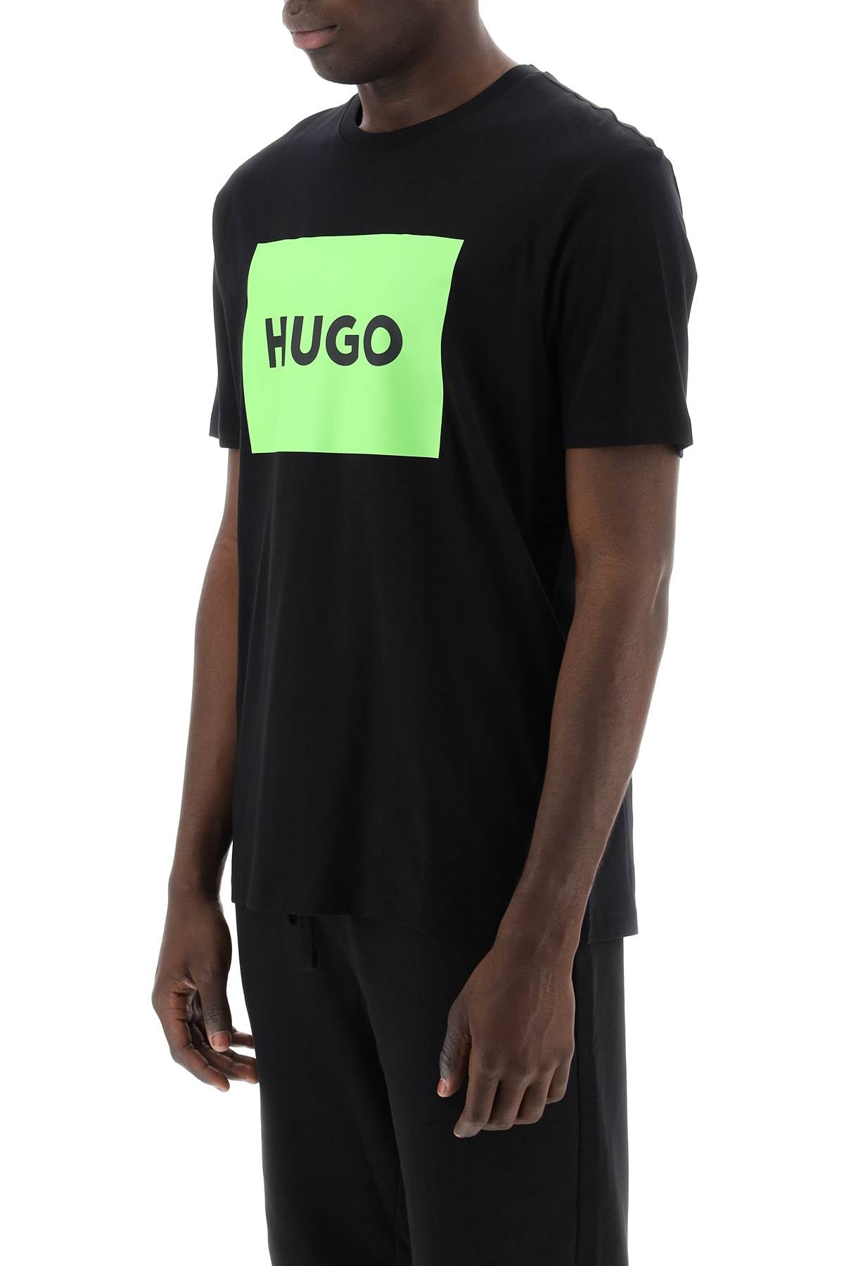 Hugo dulive t-shirt with logo box