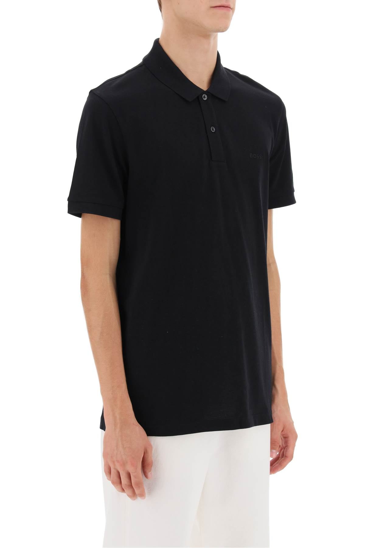 Boss Boss organic cotton polo shirt