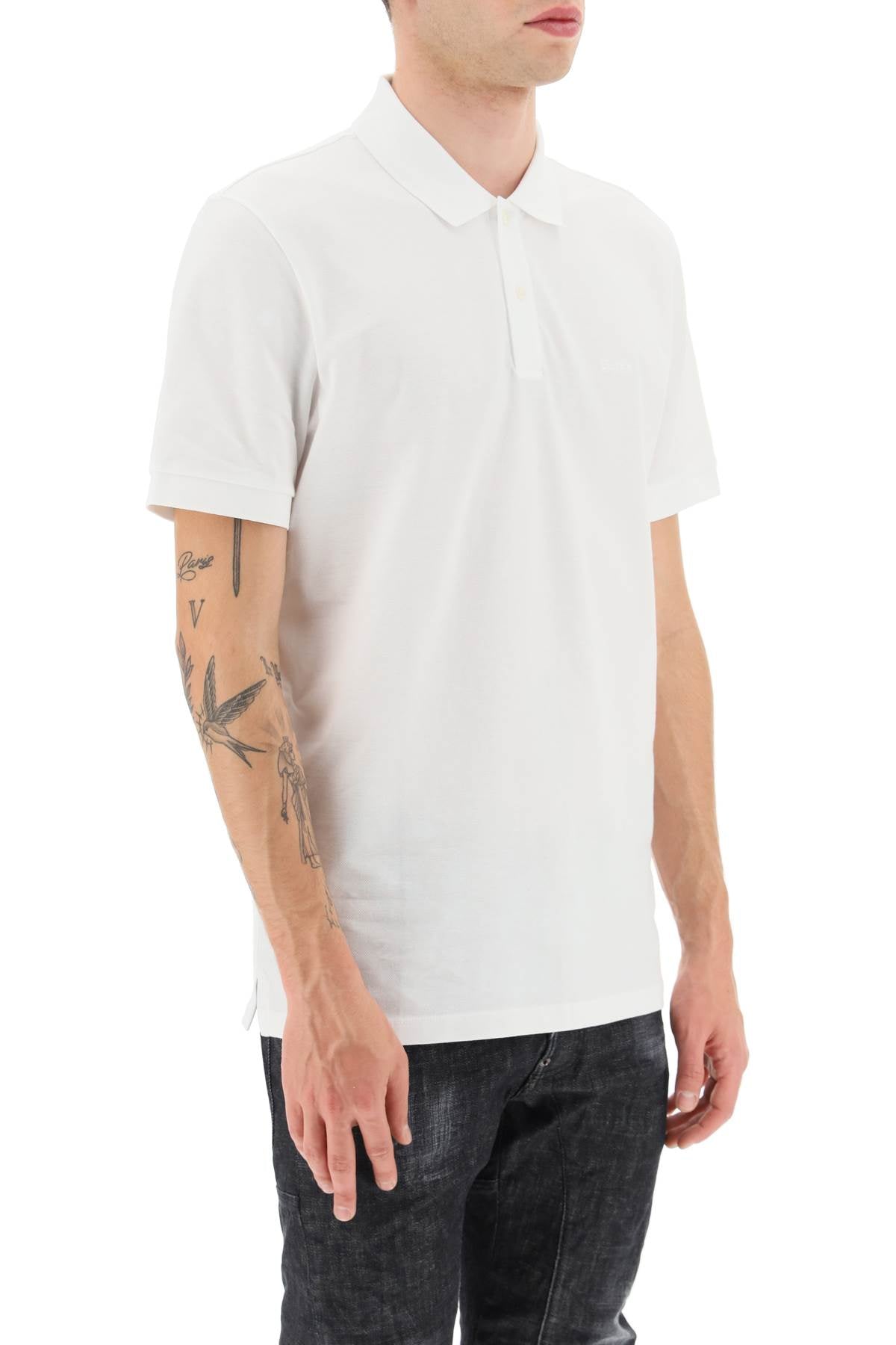 Boss Boss organic cotton polo shirt