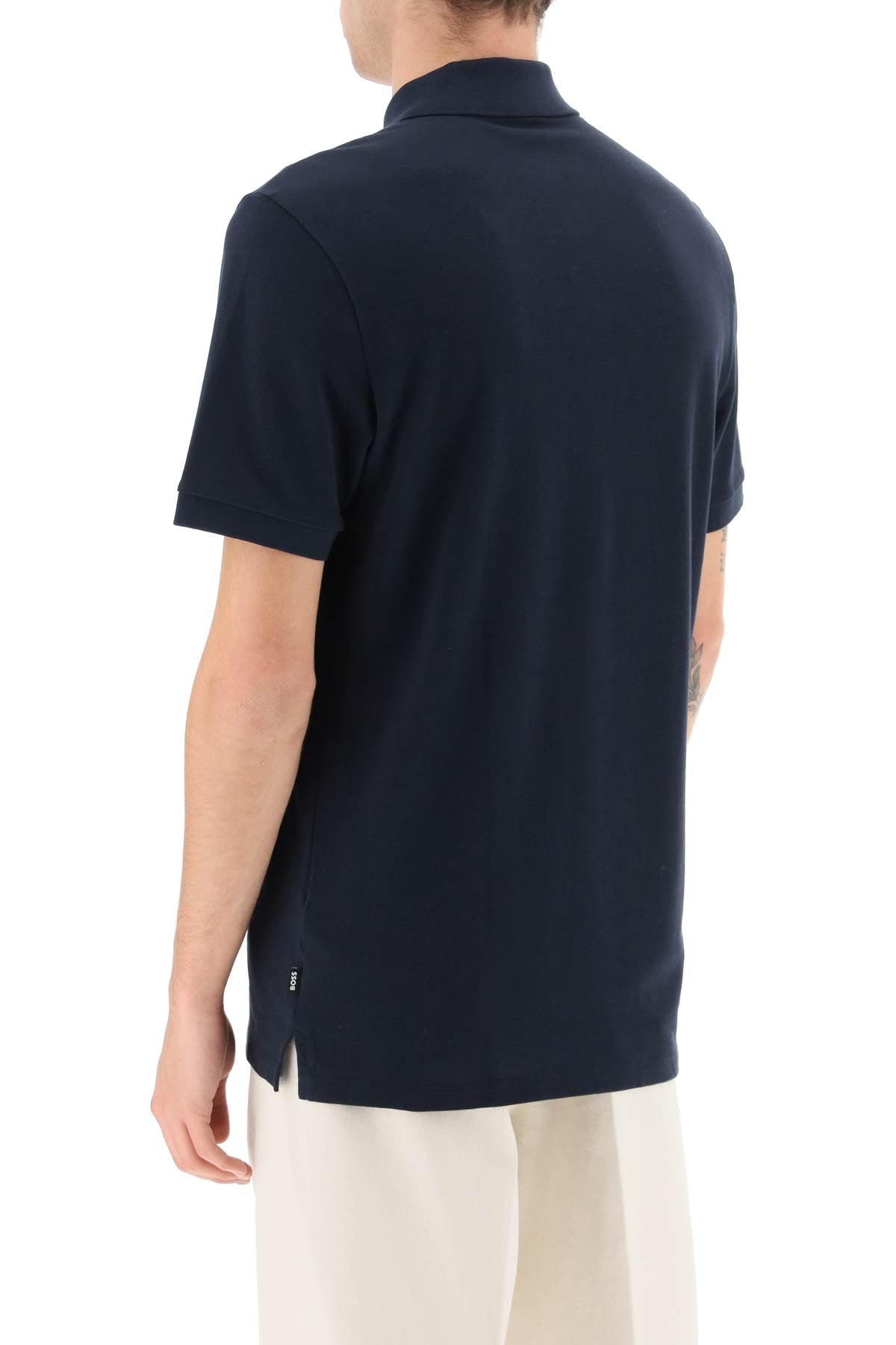 Boss Boss organic cotton polo shirt