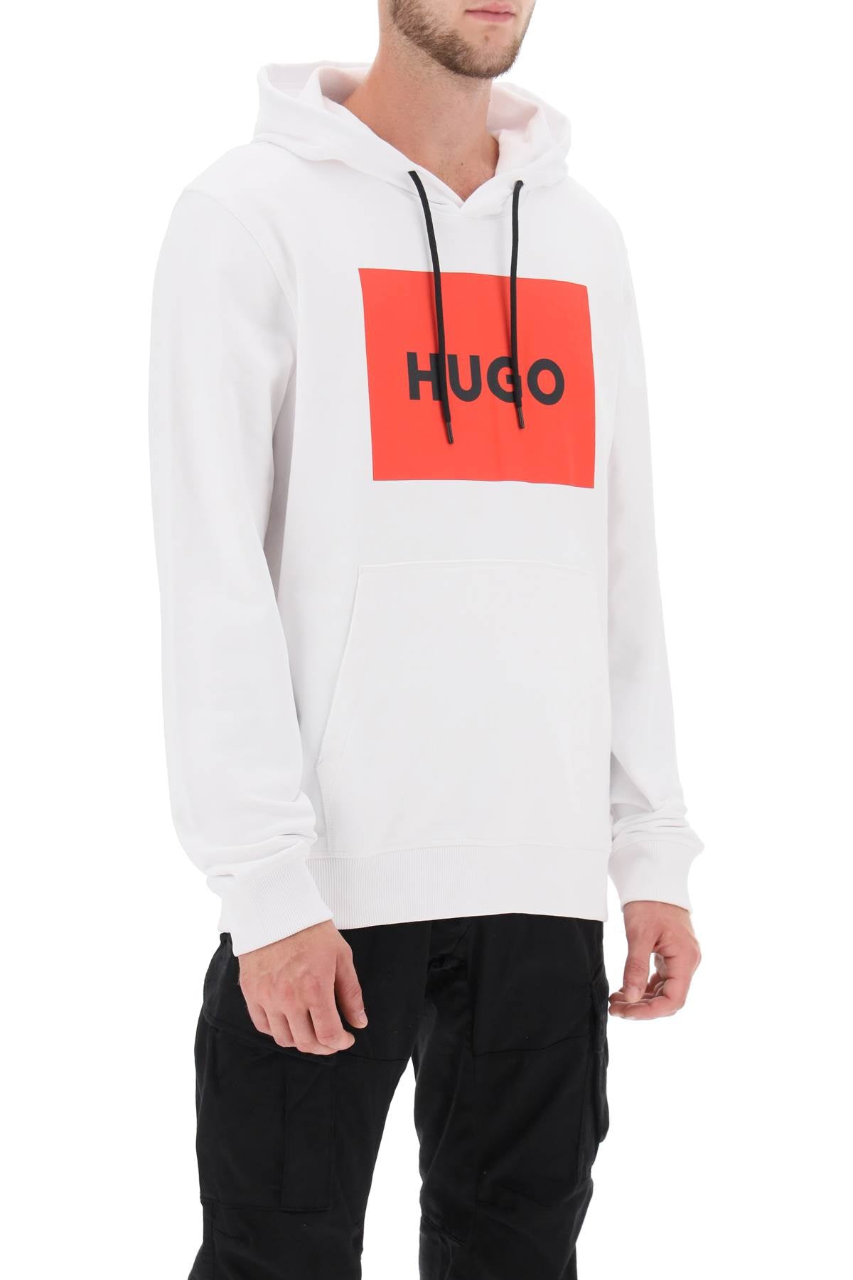 Hugo Hugo logo box hoodie