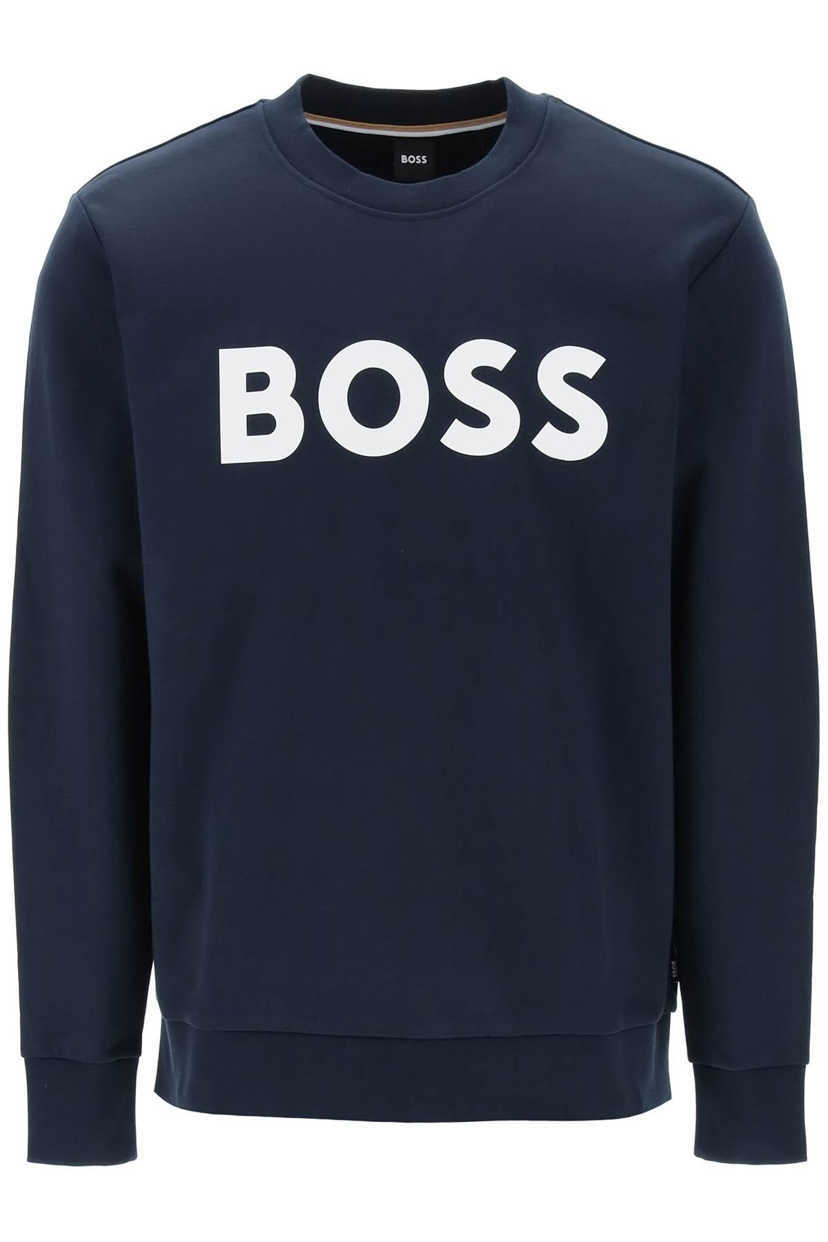 Boss Boss logo print sweatshirt