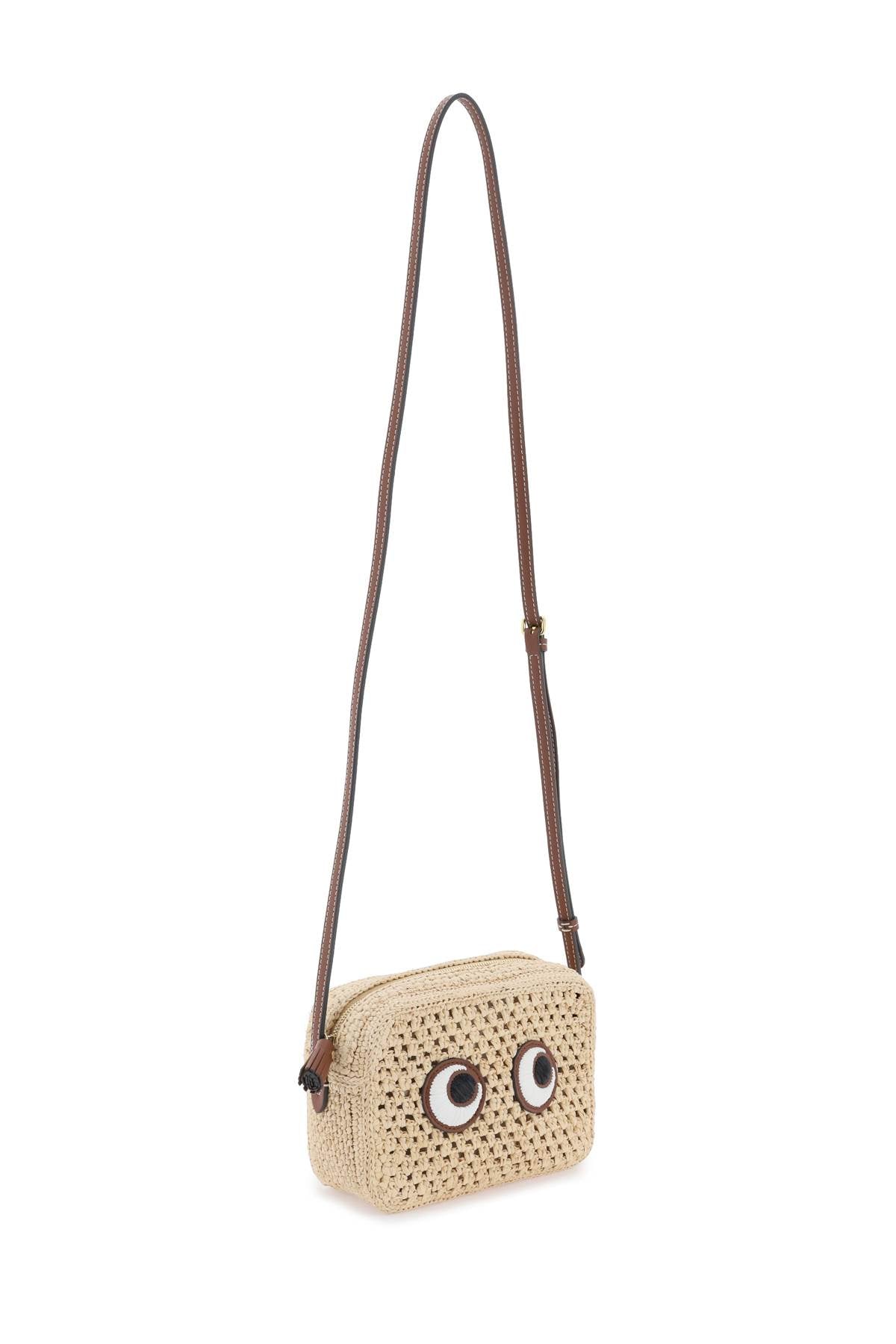 Anya Hindmarch Anya hindmarch raffia eyes crossbody bag