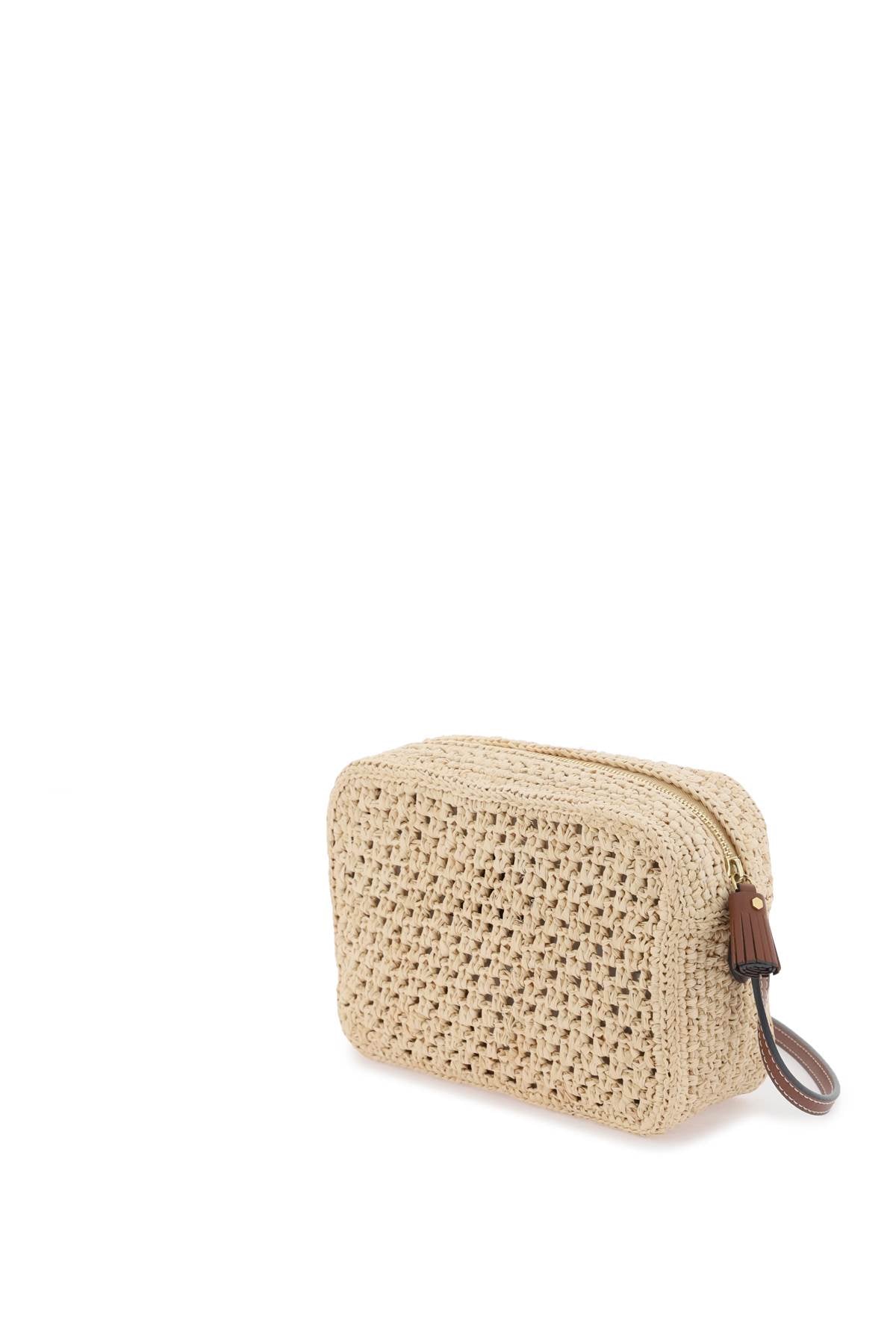 Anya Hindmarch Anya hindmarch raffia eyes crossbody bag