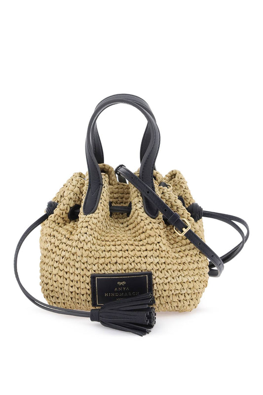 Anya Hindmarch Anya hindmarch borsa a mano in rafia