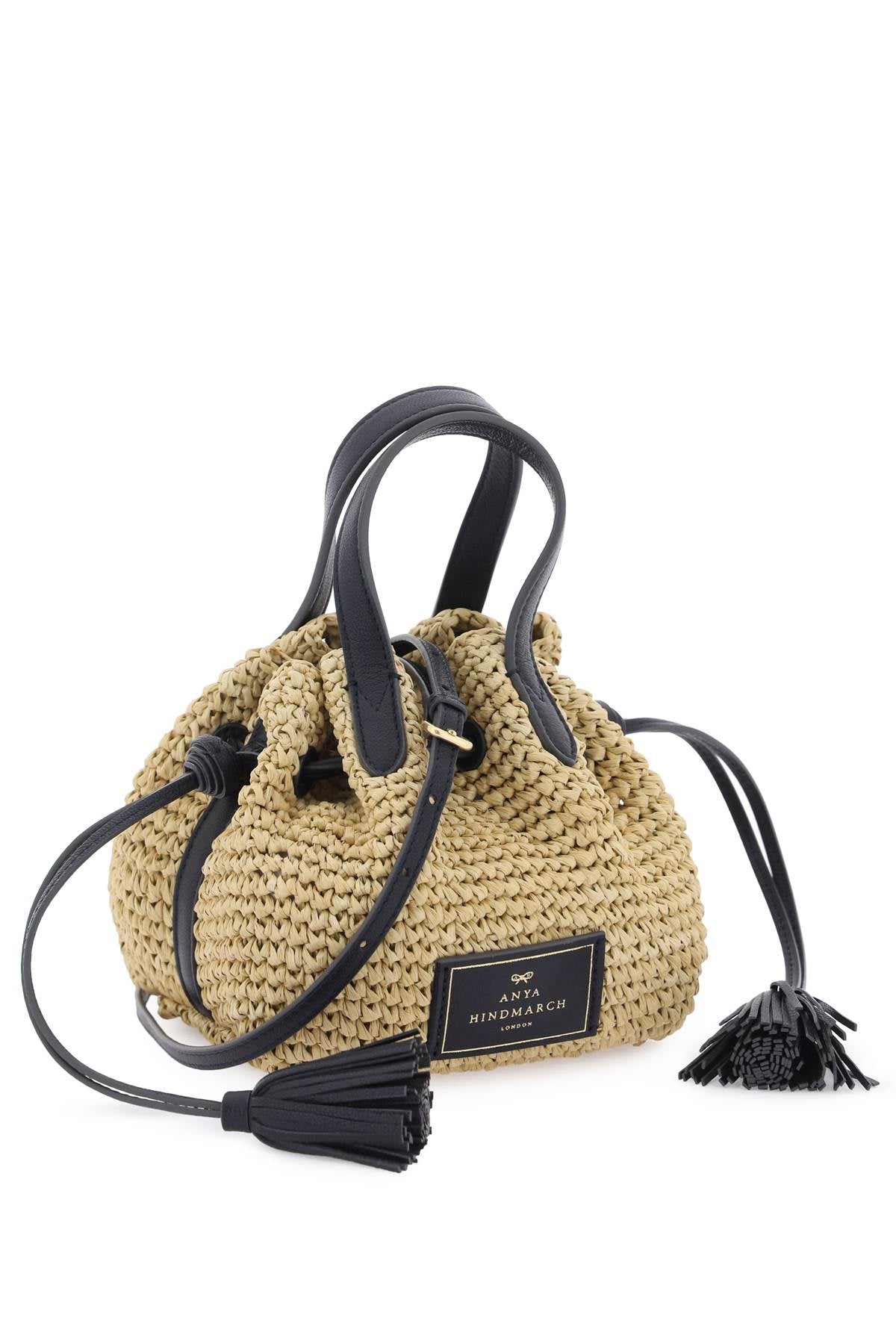 Anya Hindmarch Anya hindmarch borsa a mano in rafia