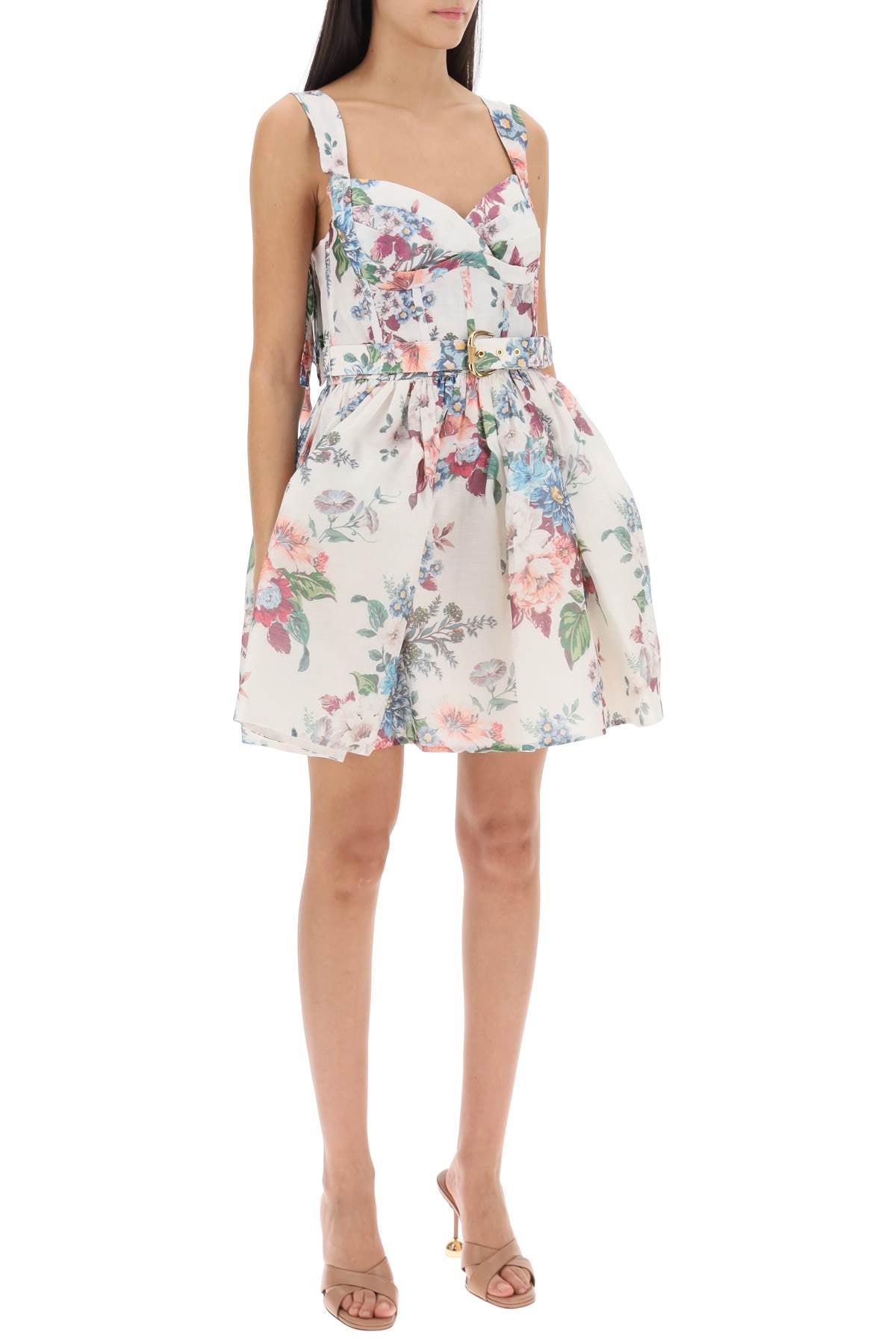 Zimmermann Zimmermann matchmaker floral bustier dress