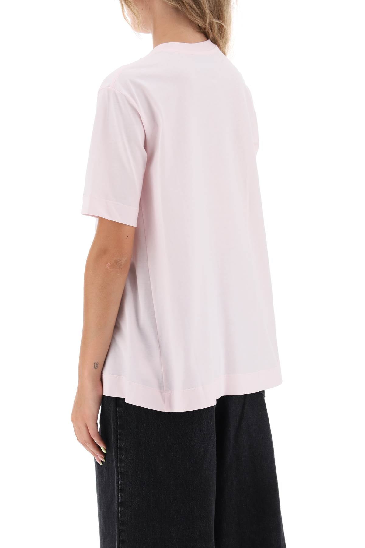 Simone Rocha Simone rocha a-line t-shirt with bow detail