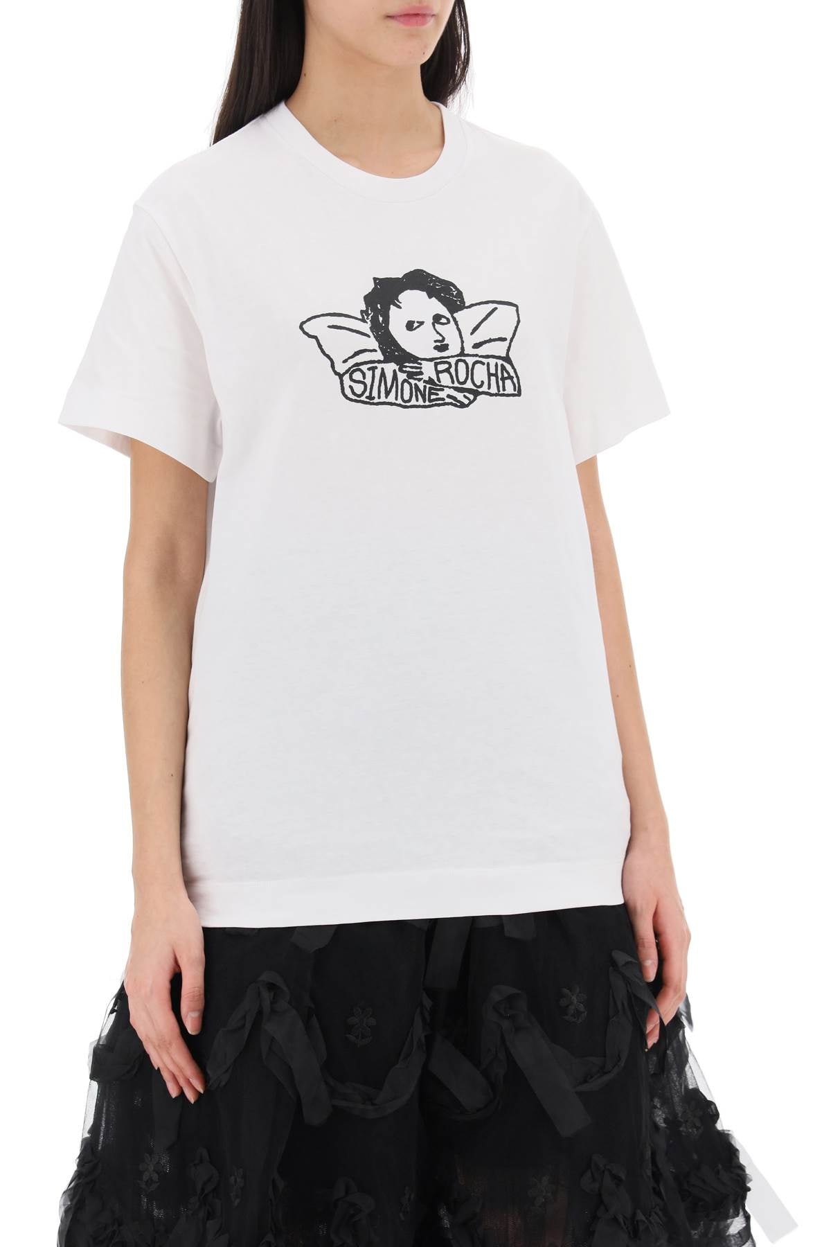 Simone Rocha Simone rocha angel baby crewneck t-shirt