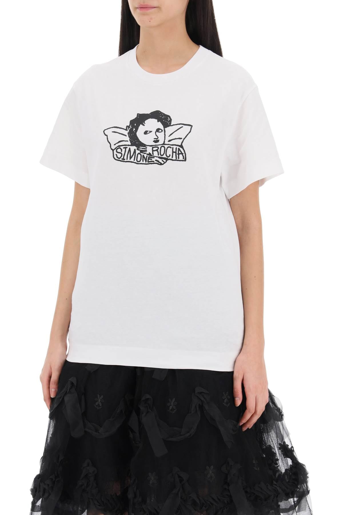 Simone Rocha Simone rocha angel baby crewneck t-shirt