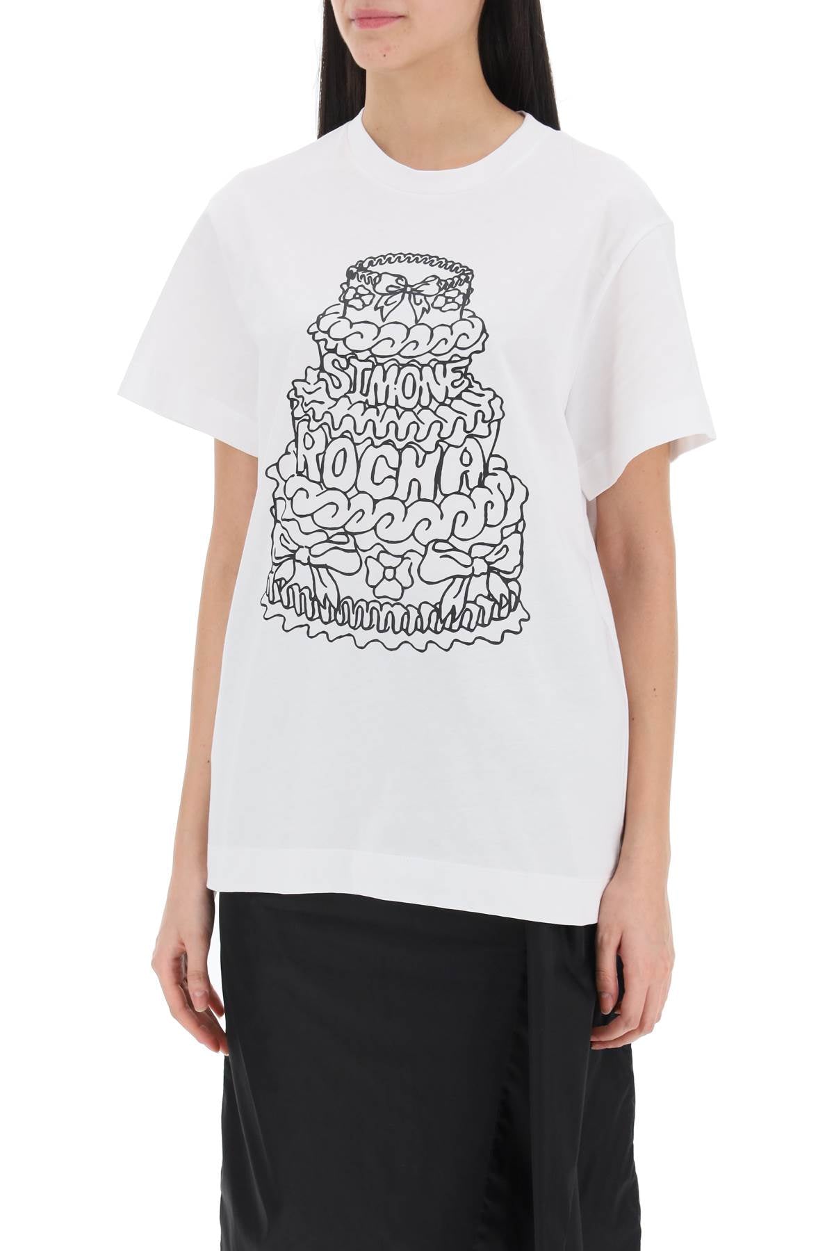 Simone Rocha Simone rocha cake crewneck t-shirt