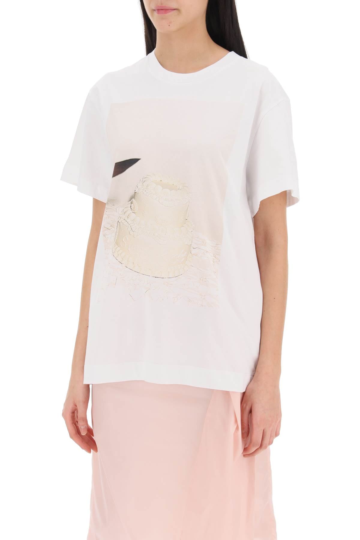 Simone Rocha Simone rocha cutting cake crew-neck t-shirt