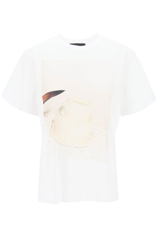 Simone Rocha Simone rocha cutting cake crew-neck t-shirt