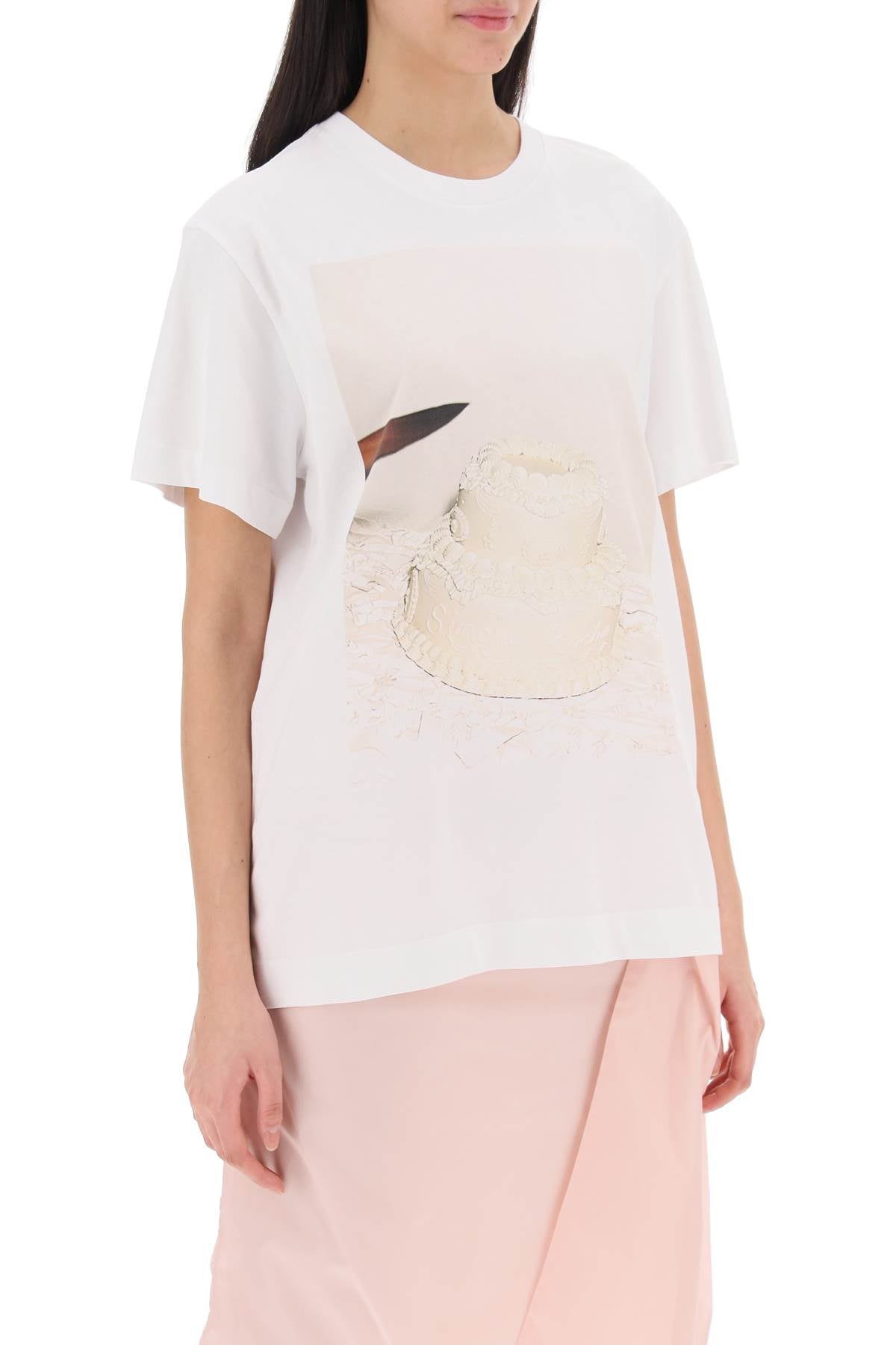 Simone Rocha Simone rocha cutting cake crew-neck t-shirt