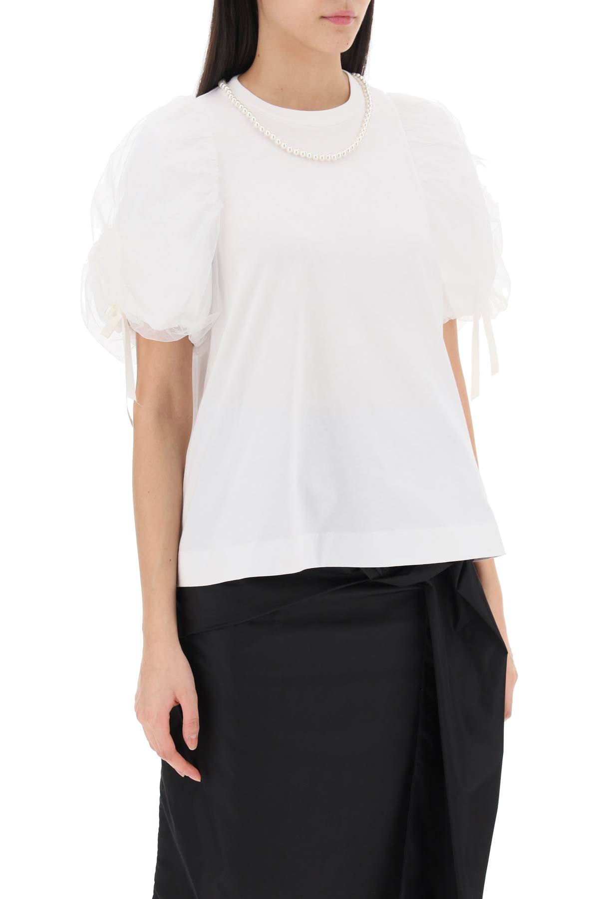 Simone Rocha Simone rocha puff sleeves t-shirt