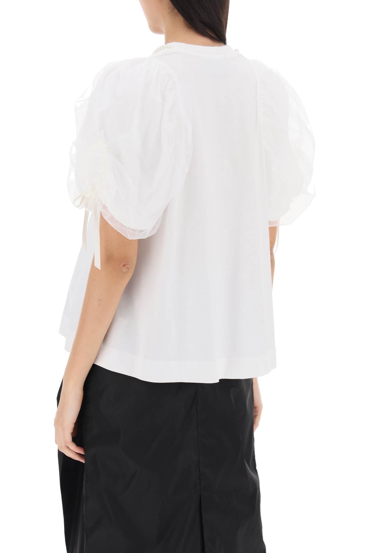 Simone Rocha Simone rocha puff sleeves t-shirt