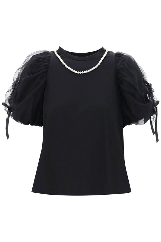 Simone Rocha Simone rocha puff sleeves t-shirt