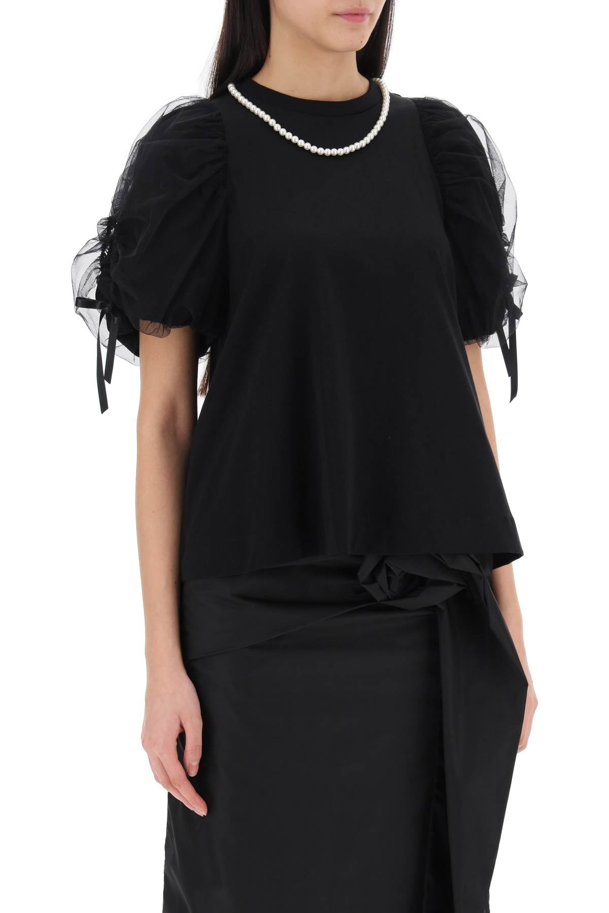 Simone Rocha Simone rocha puff sleeves t-shirt