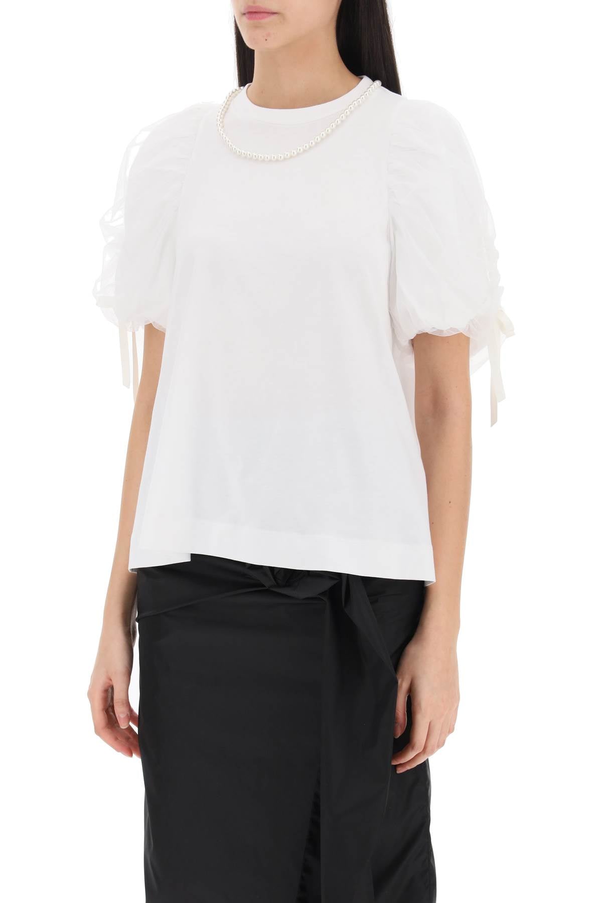 Simone Rocha Simone rocha puff sleeves t-shirt