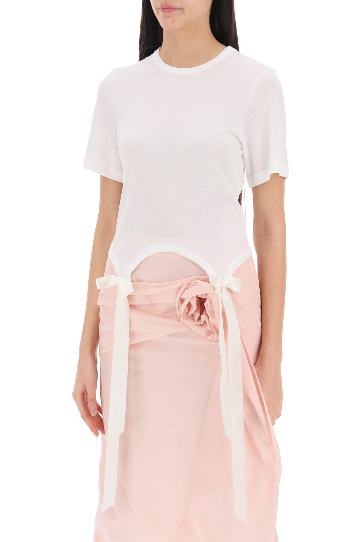 Simone Rocha Simone rocha easy t-shirt with bow tails