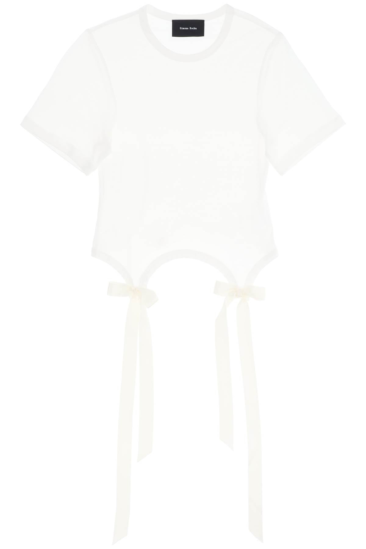 Simone Rocha Simone rocha easy t-shirt with bow tails