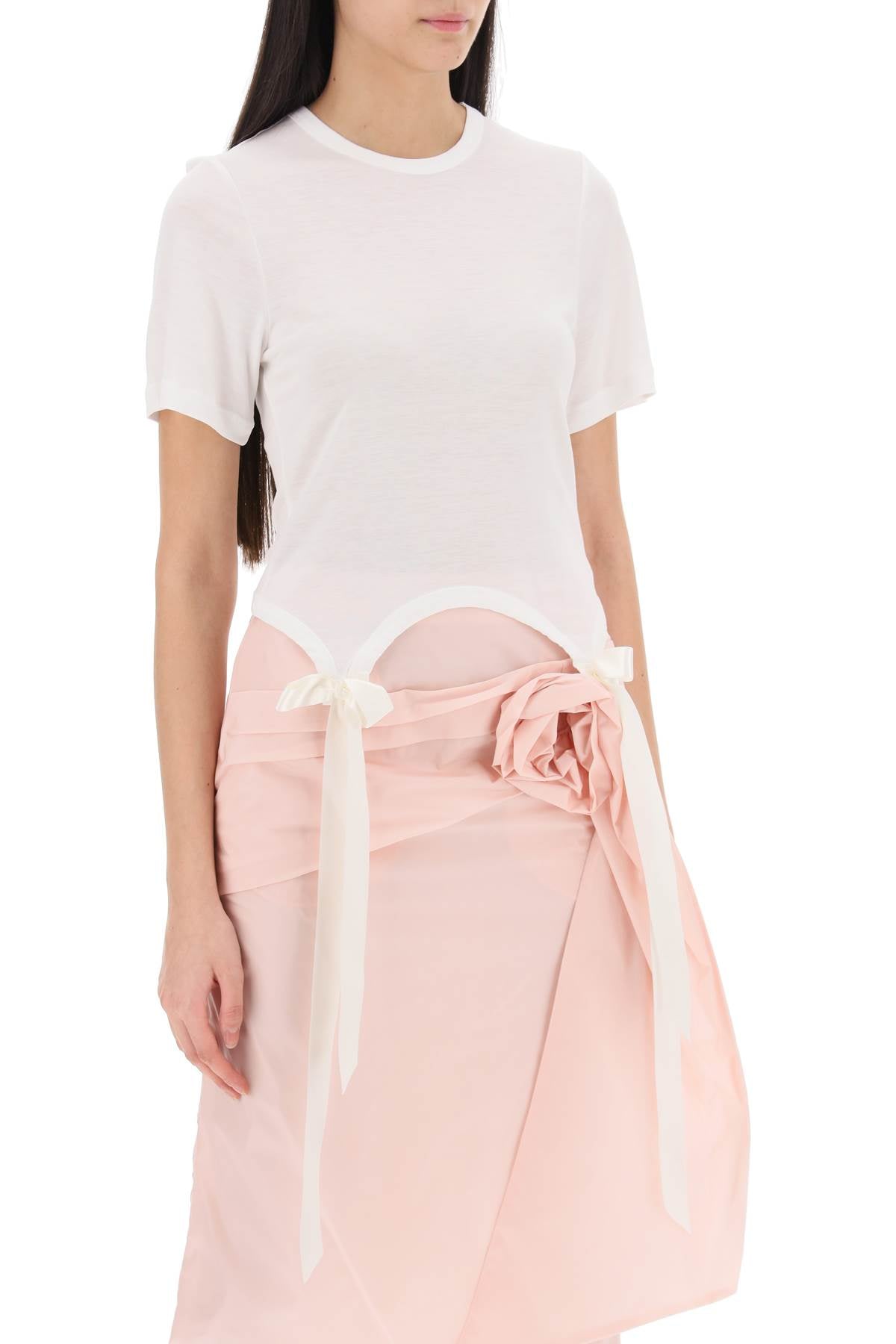 Simone Rocha Simone rocha easy t-shirt with bow tails