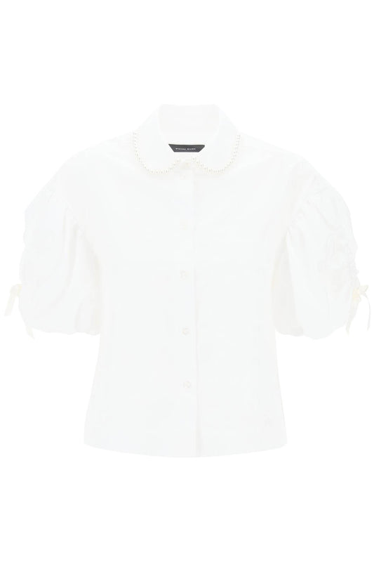 Simone Rocha Simone rocha puff sleeve boxy shirt