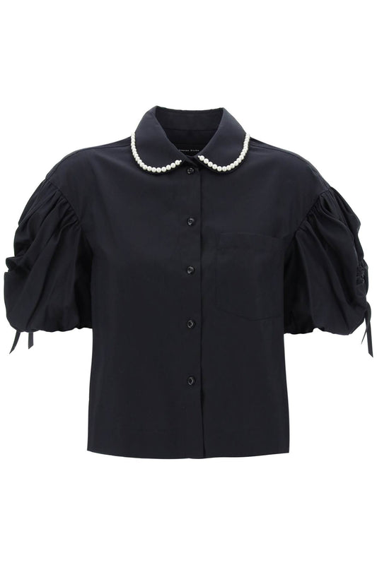 Simone Rocha Simone rocha puff sleeve boxy shirt