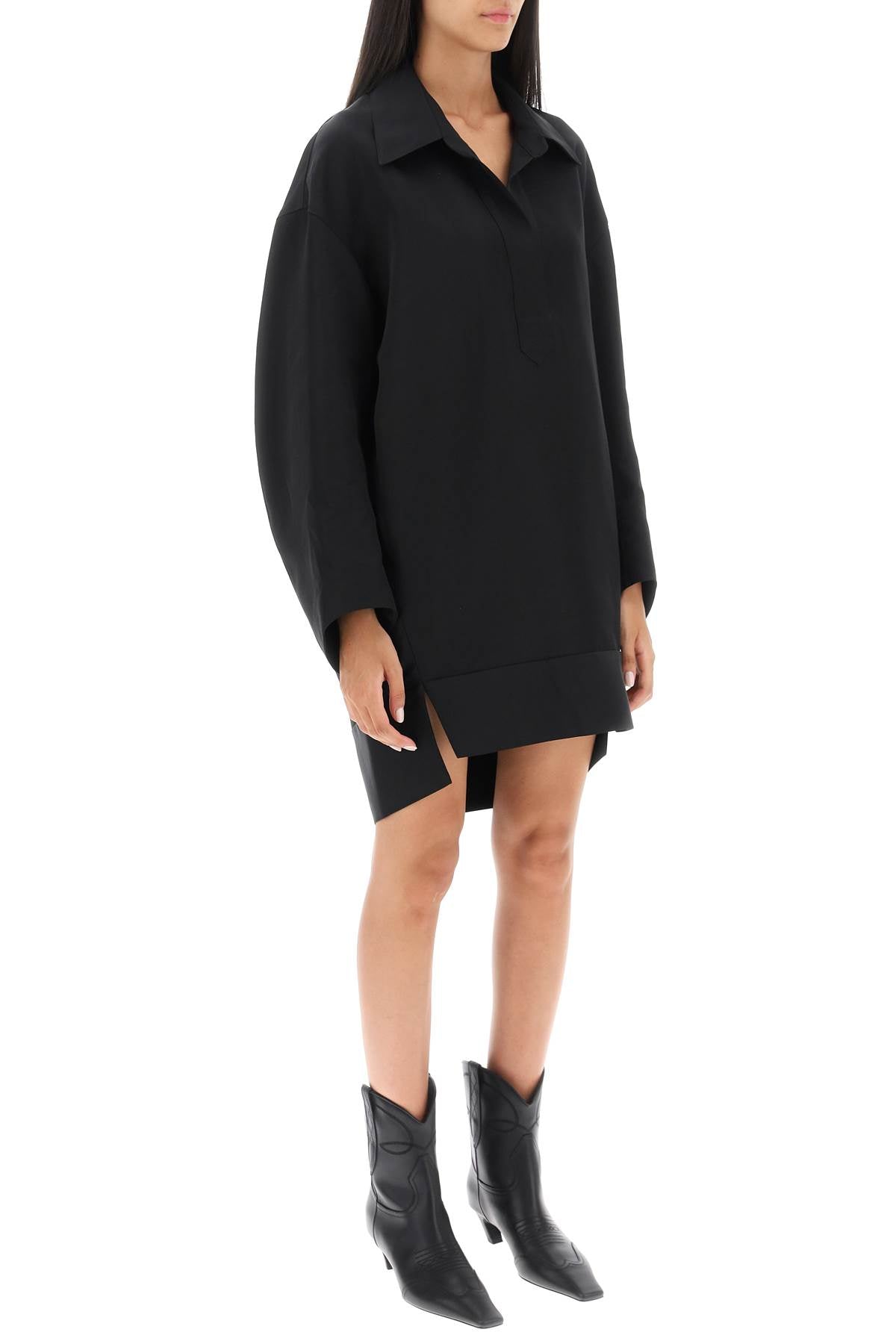 Khaite Khaite 'kal' oversized shirt dress