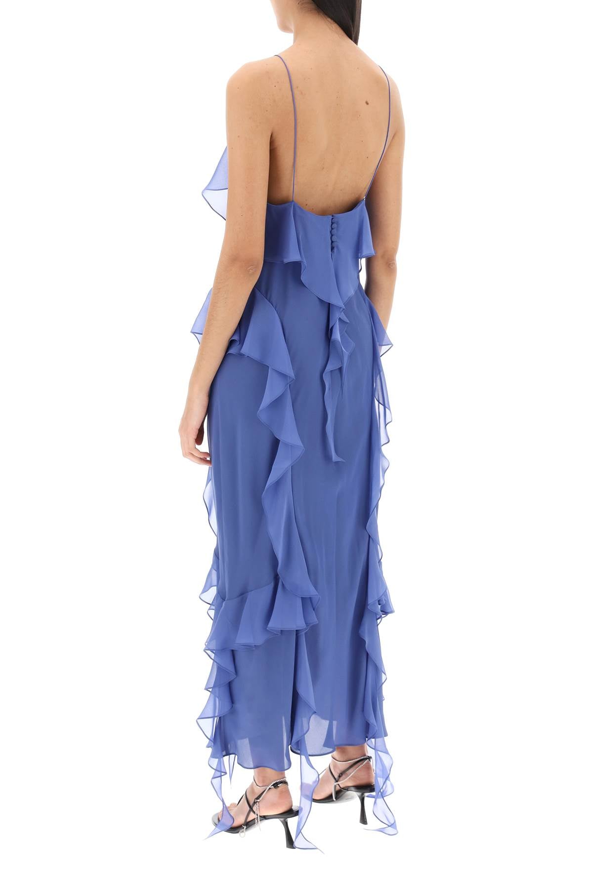 Khaite Khaite pim ruffled dress