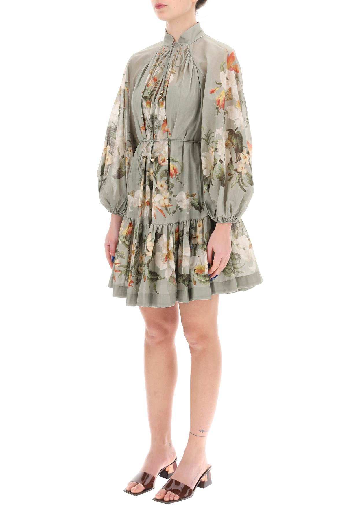 Zimmermann Zimmermann lexi billow floral mini dress