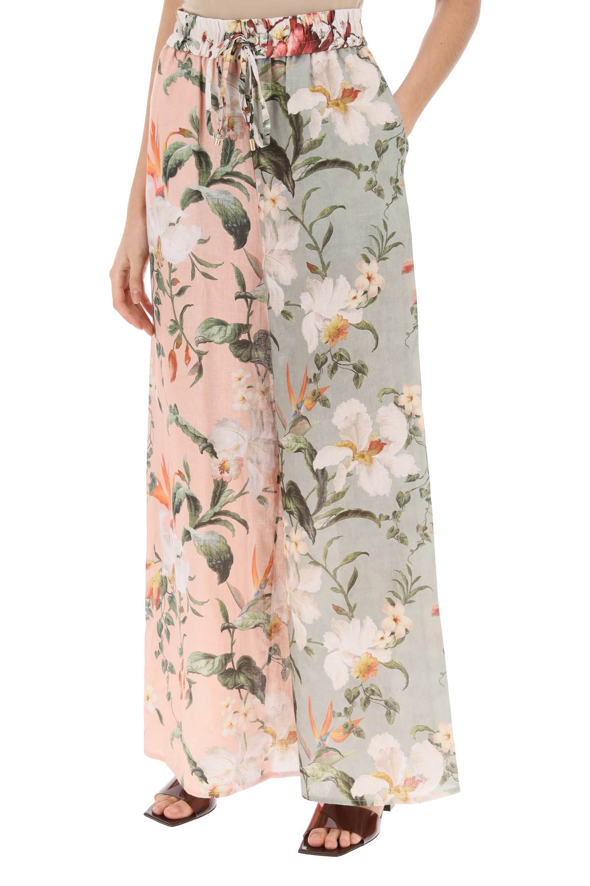 Zimmermann Zimmermann lexi floral palazzo pants