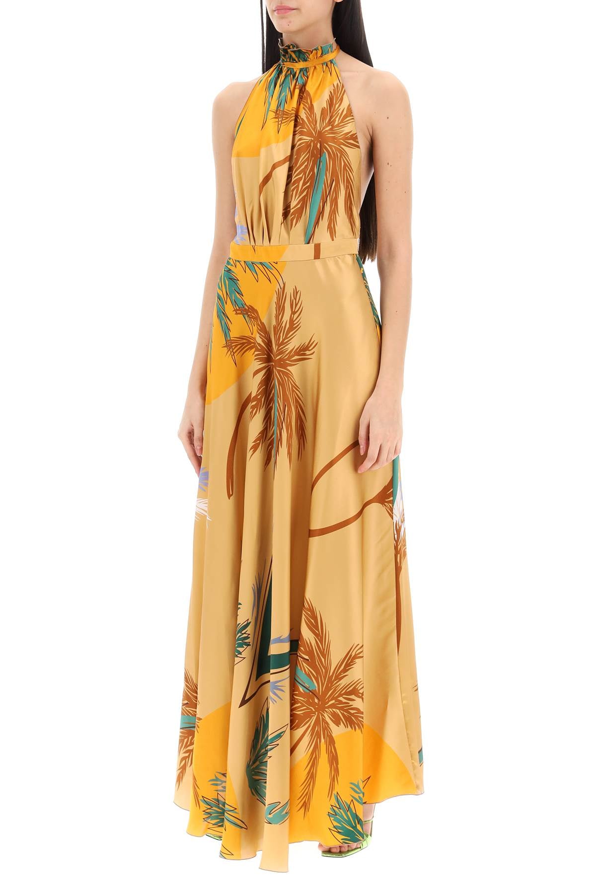 Raquel Diniz Raquel diniz giovanna silk satin maxi dress