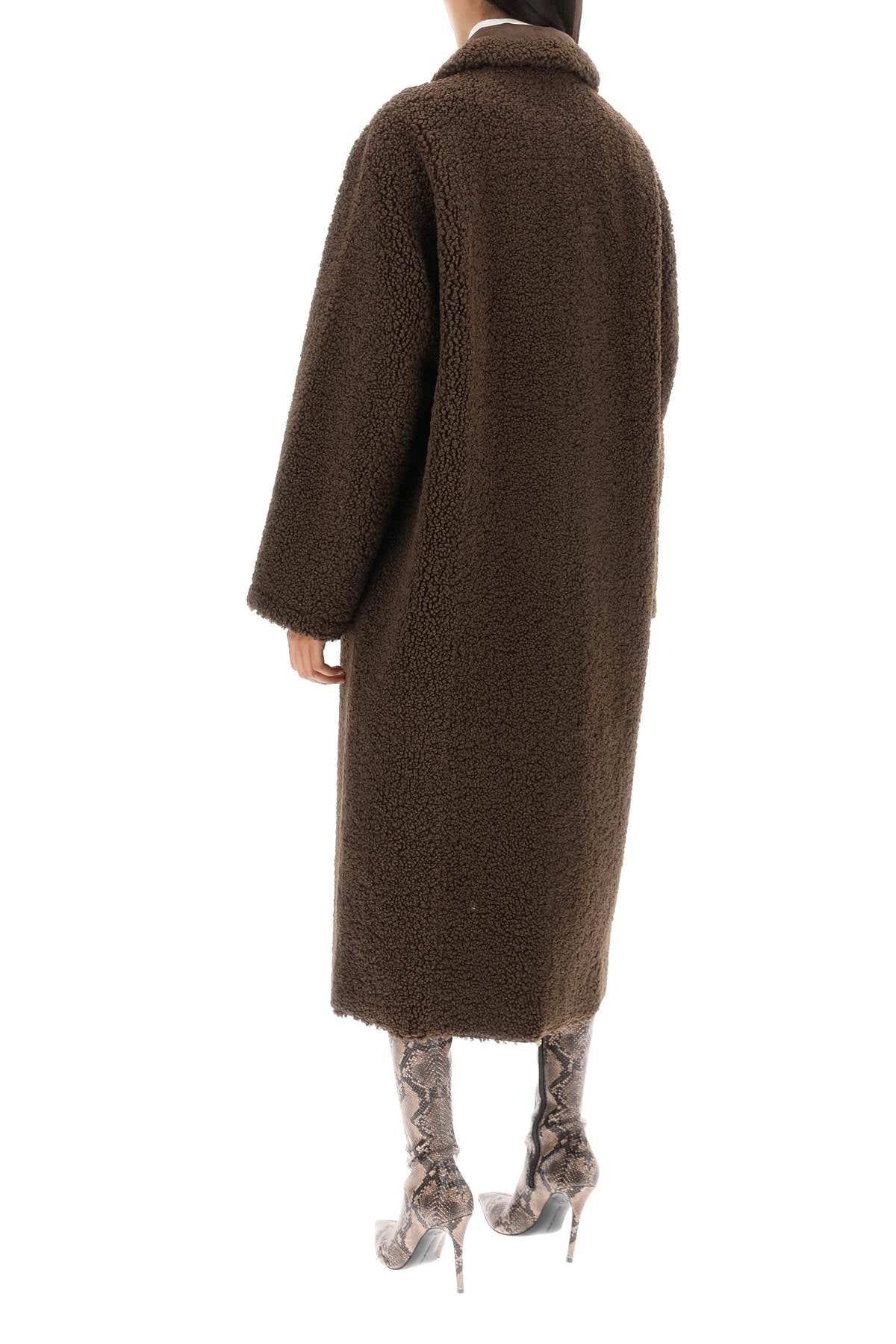 Stand Studio Stand studio 'kenca' reversible eco-shearling coat