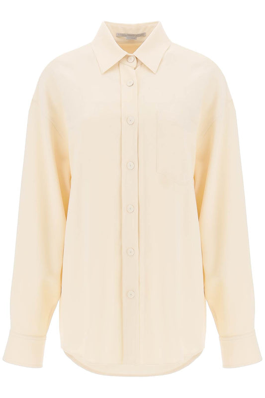 Stella McCartney Stella mccartney oversized shirt in crepe jersey