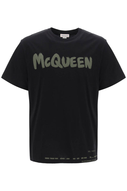 Alexander Mcqueen Alexander mcqueen mcqueen graffiti t-shirt