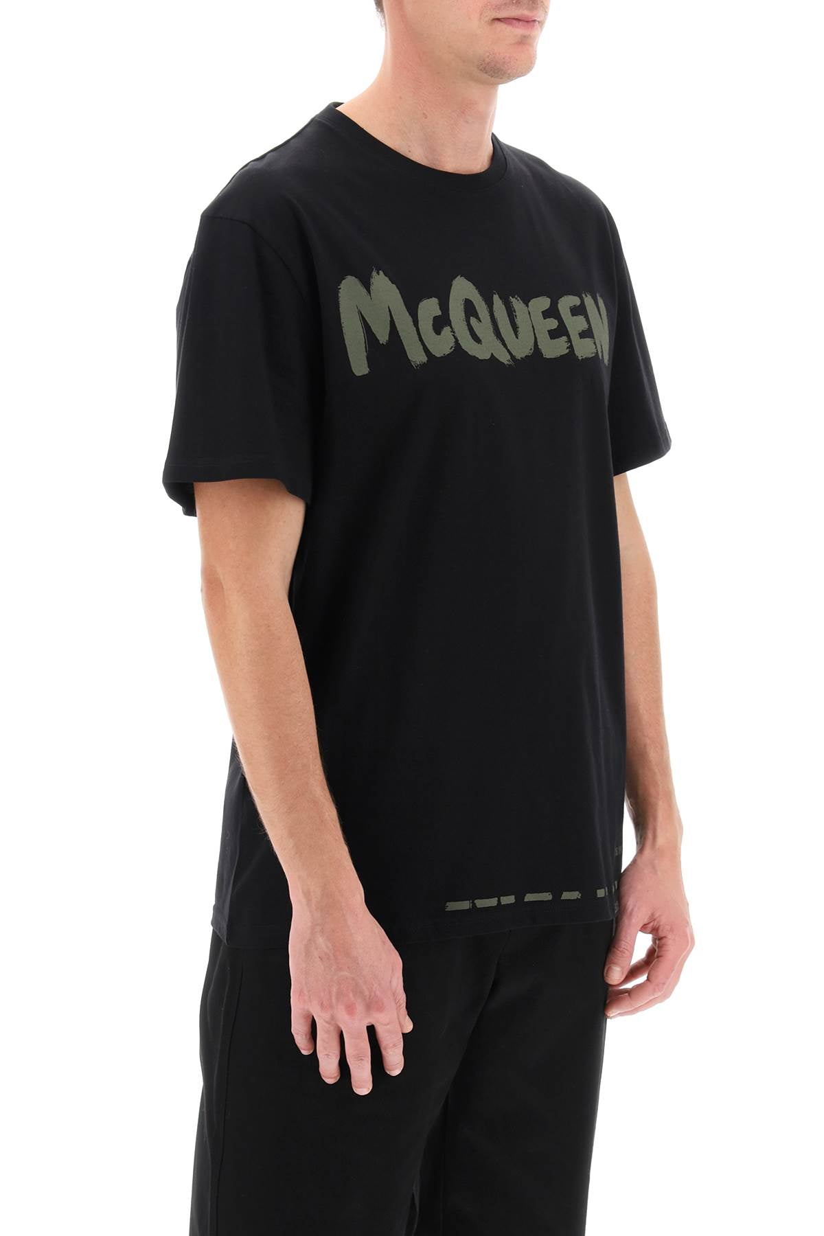 Alexander Mcqueen Alexander mcqueen mcqueen graffiti t-shirt