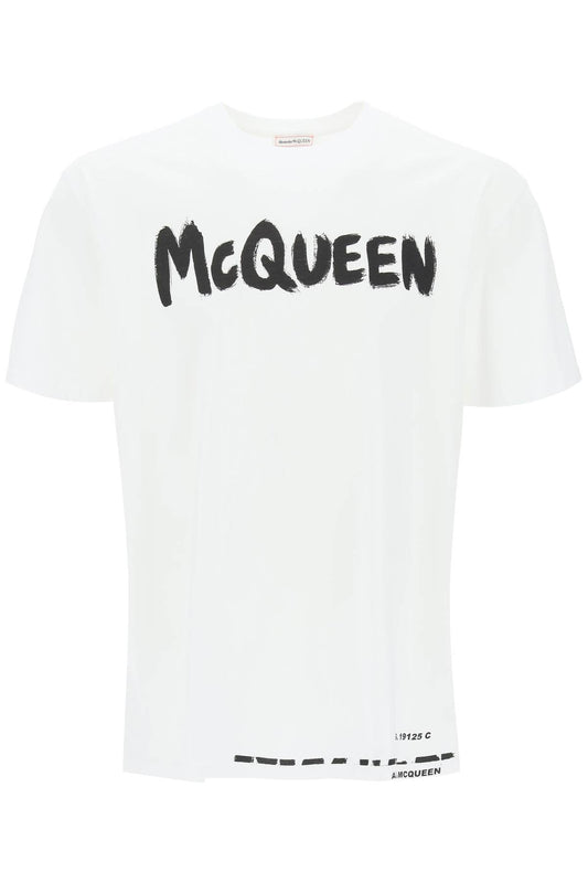 Alexander Mcqueen Alexander mcqueen mcqueen graffiti t-shirt