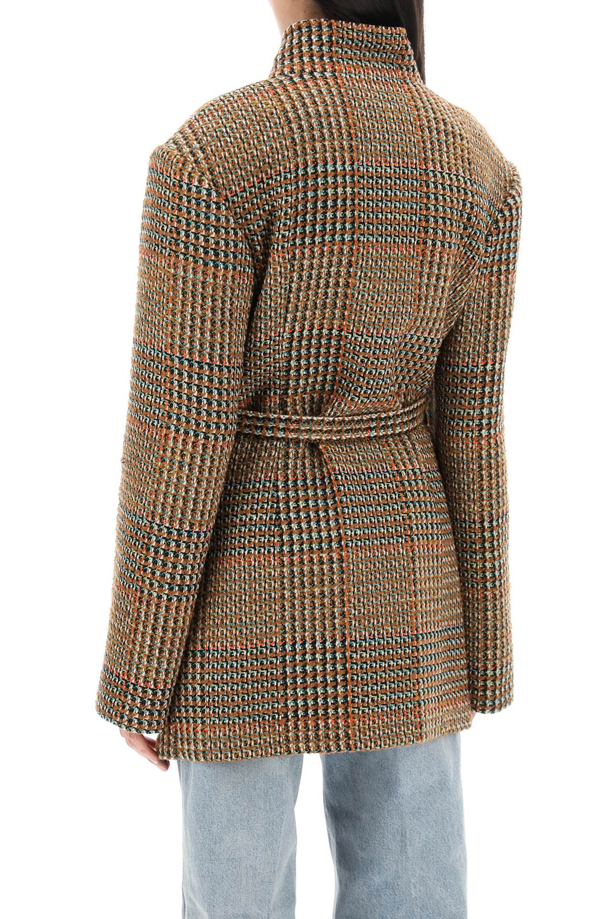 Stella McCartney Stella mccartney wool blend tweed coat