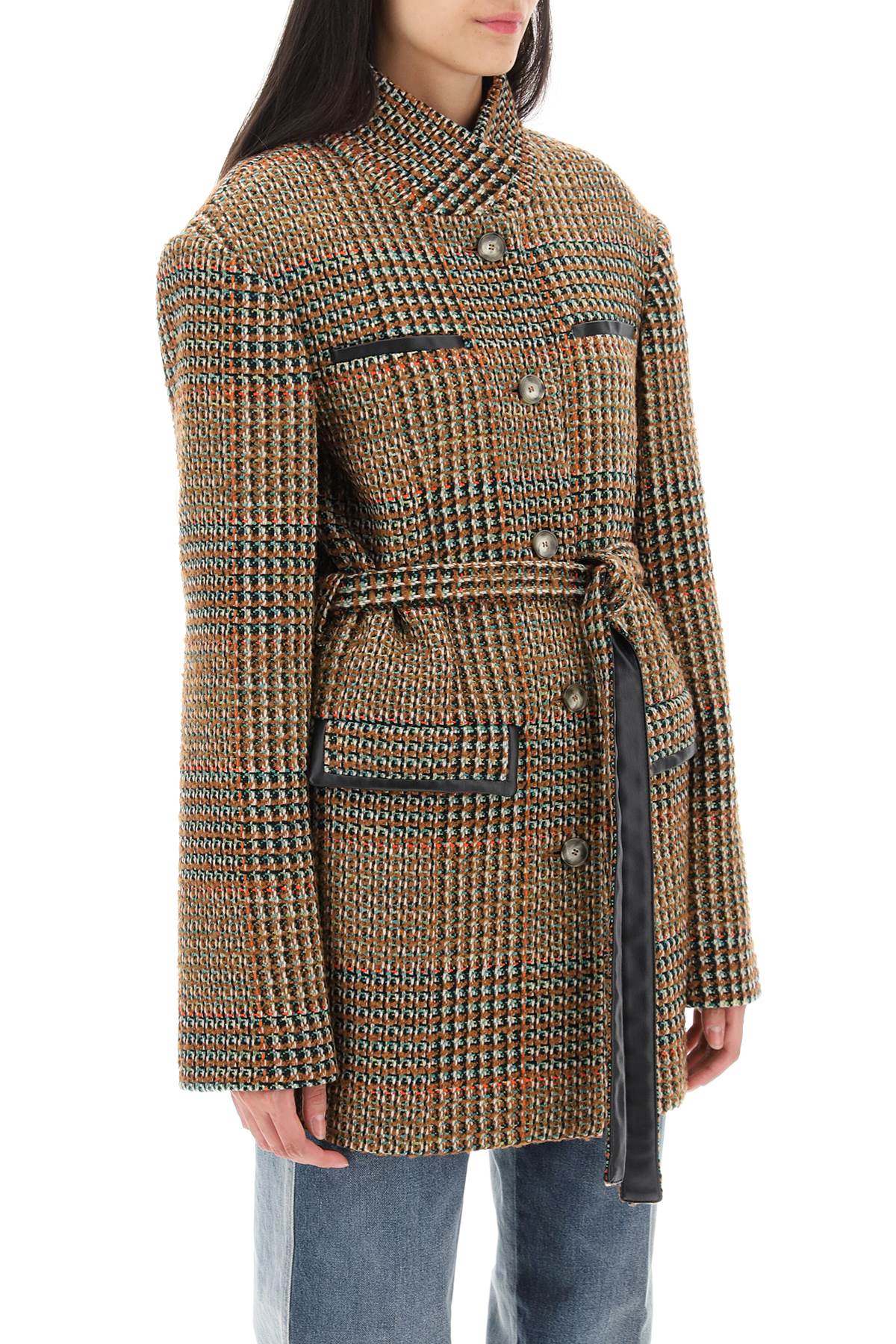 Stella McCartney Stella mccartney wool blend tweed coat